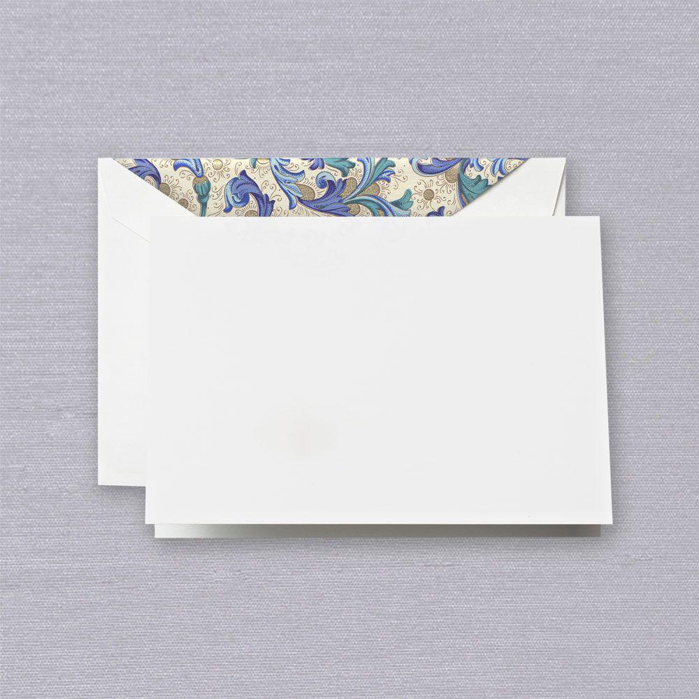 Blue Florentine Boxed Notes